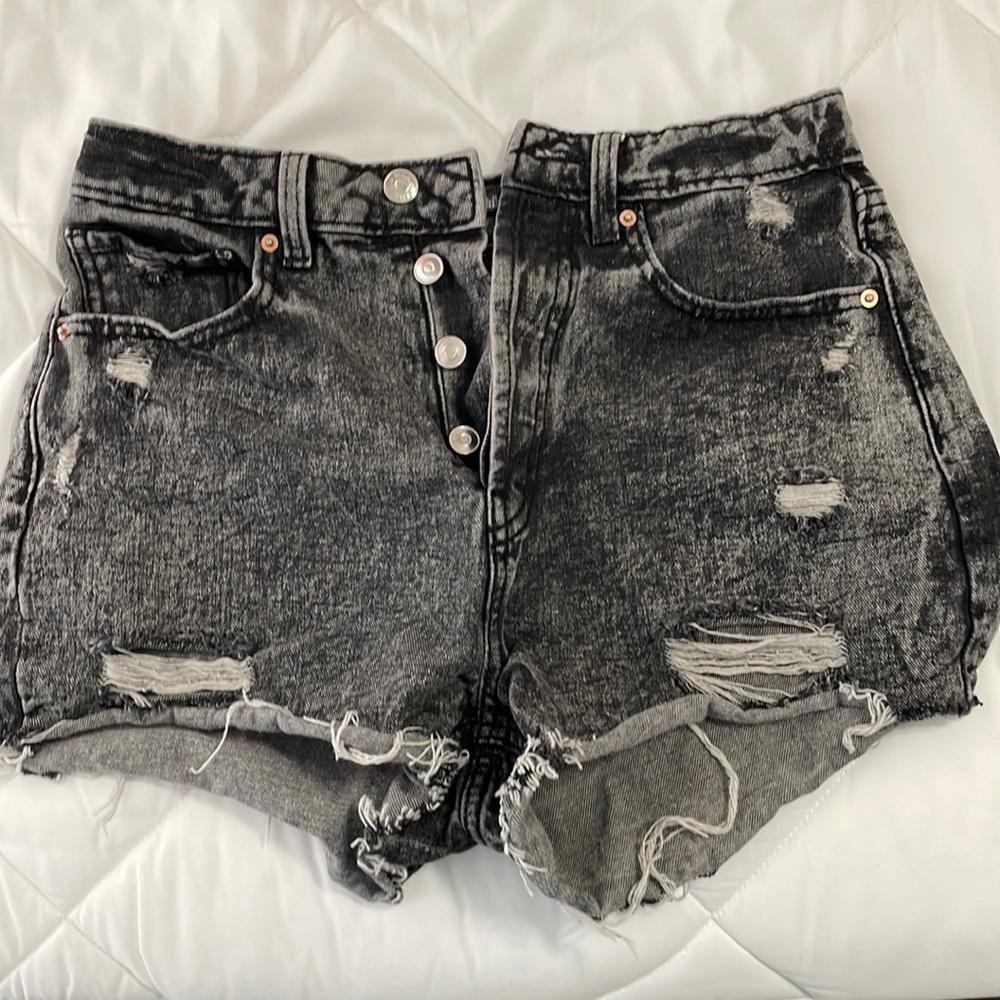 wild fable black high waist shorts